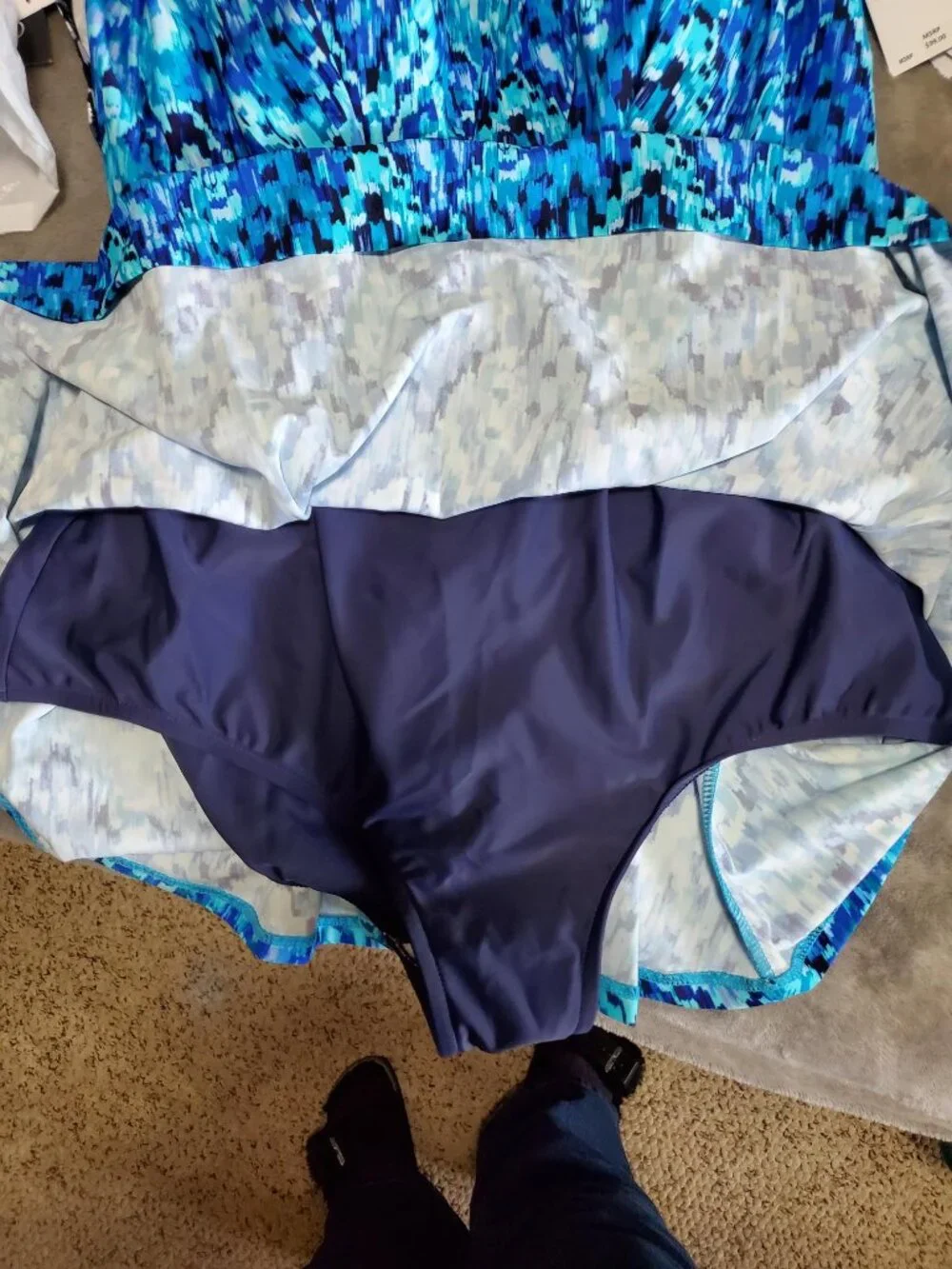 NWT Maxine Swim One Piece Women's Plus 24W - Picture 5 of 9